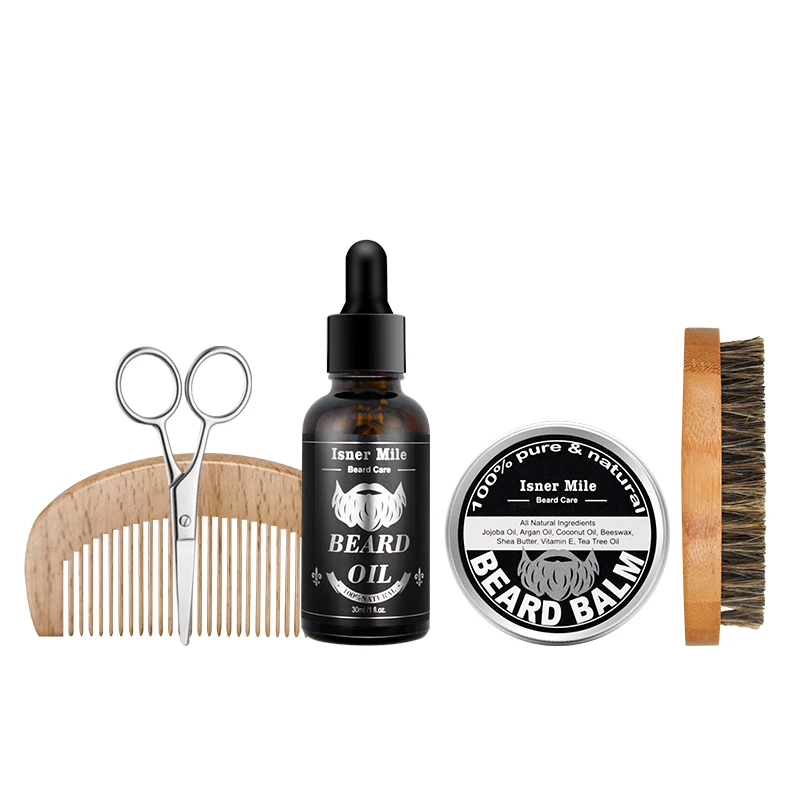 
Organic Mens Beard Vegan Growth Oil Beard Grooming Care Kits 
