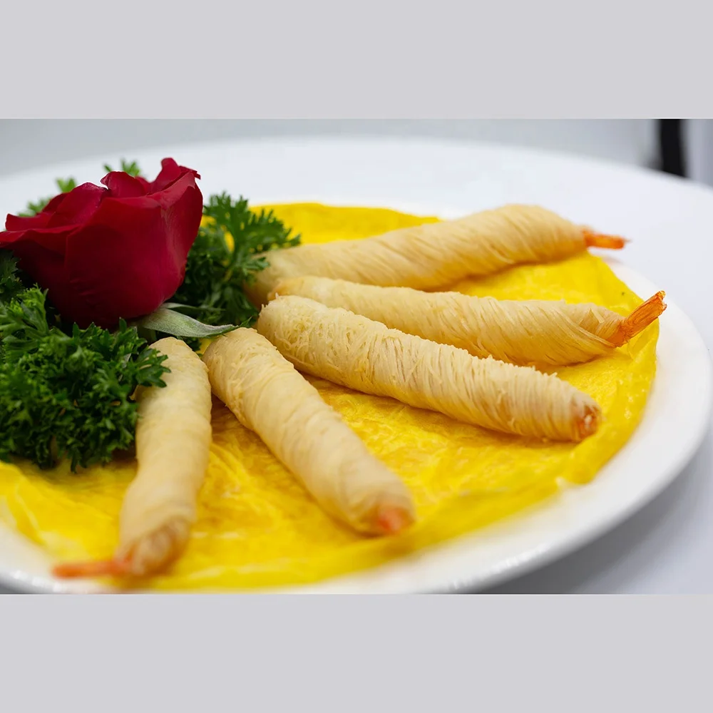 Wholesale discount fried low temperature refrigerated frozen seafood line of shrimp