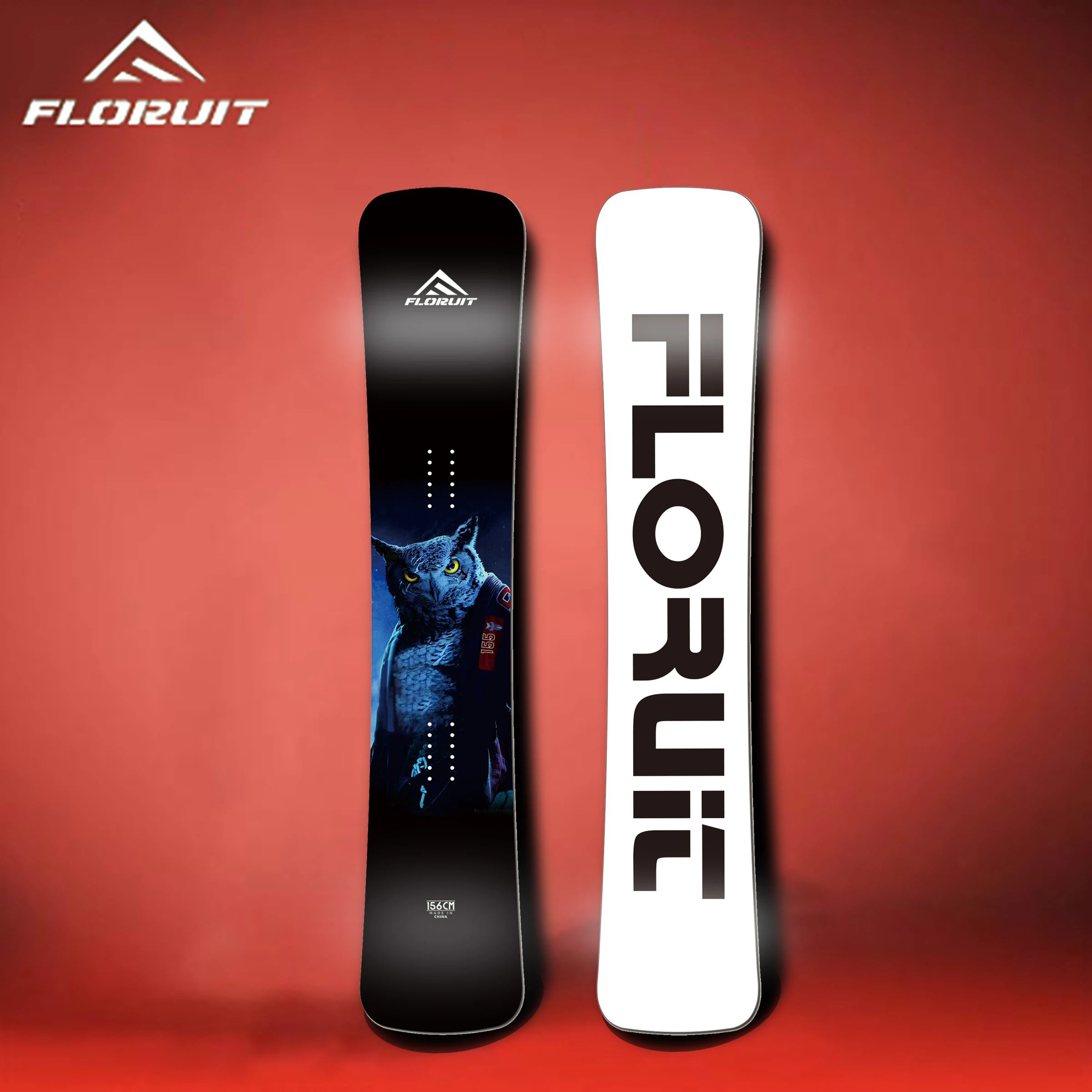 FLORUIT Winter Sports Adult Snowboards  with binding and snow boot Snow Practice Skis Professional Carving snowboard