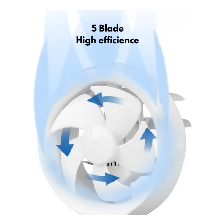 JINLING Plastic Round Shape Kitchen Smoking room bathroom Wall mounted ventilation exhaust fan