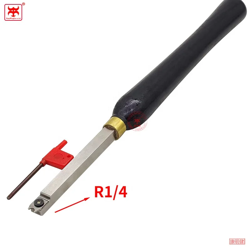 NEW 4PCS Exchange HSS Cutter Hollow Woodturning Tool Gouge for Spindles of Projects