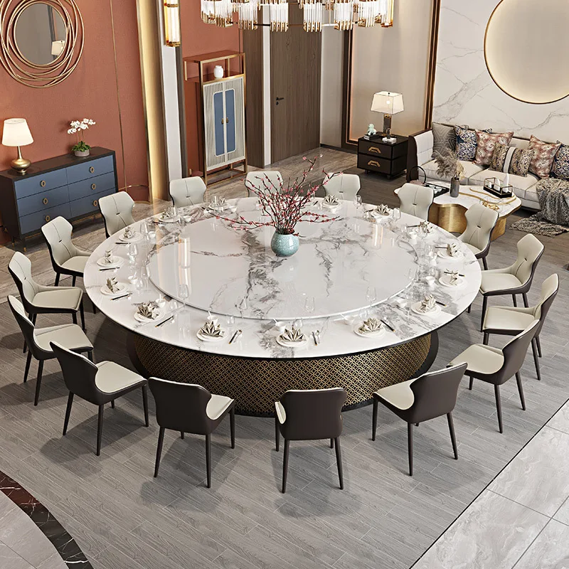 Factory-made Commercial Restaurant Fashion Hot Pot Round Table