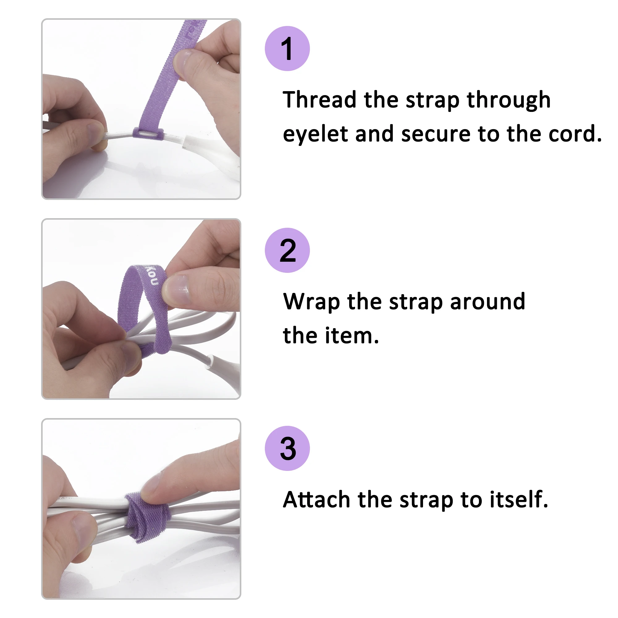 Многоцветные Многоразовые Кабельные стяжки на липучке, крепежная лента, регулируемые шнуры, стяжки из микрофибры, тканевая кабельная лента