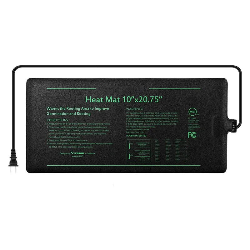 Plants & Flowers Seed Germination Home Garden Planting Heat Mat Propagation  Electric Plant Heating Pad