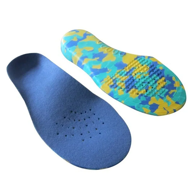 Manufacturer Supplier China cheap Orthotic Orthopedic Gel Kid Eva Children Flat Foot Insoles