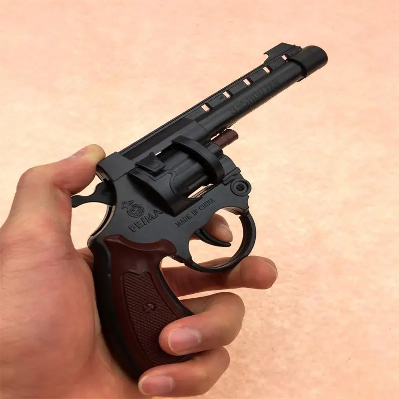 
Plastic Toy Gun Manufacturer Big Size Plastic Toy Gun For Ring Cap Bullet 