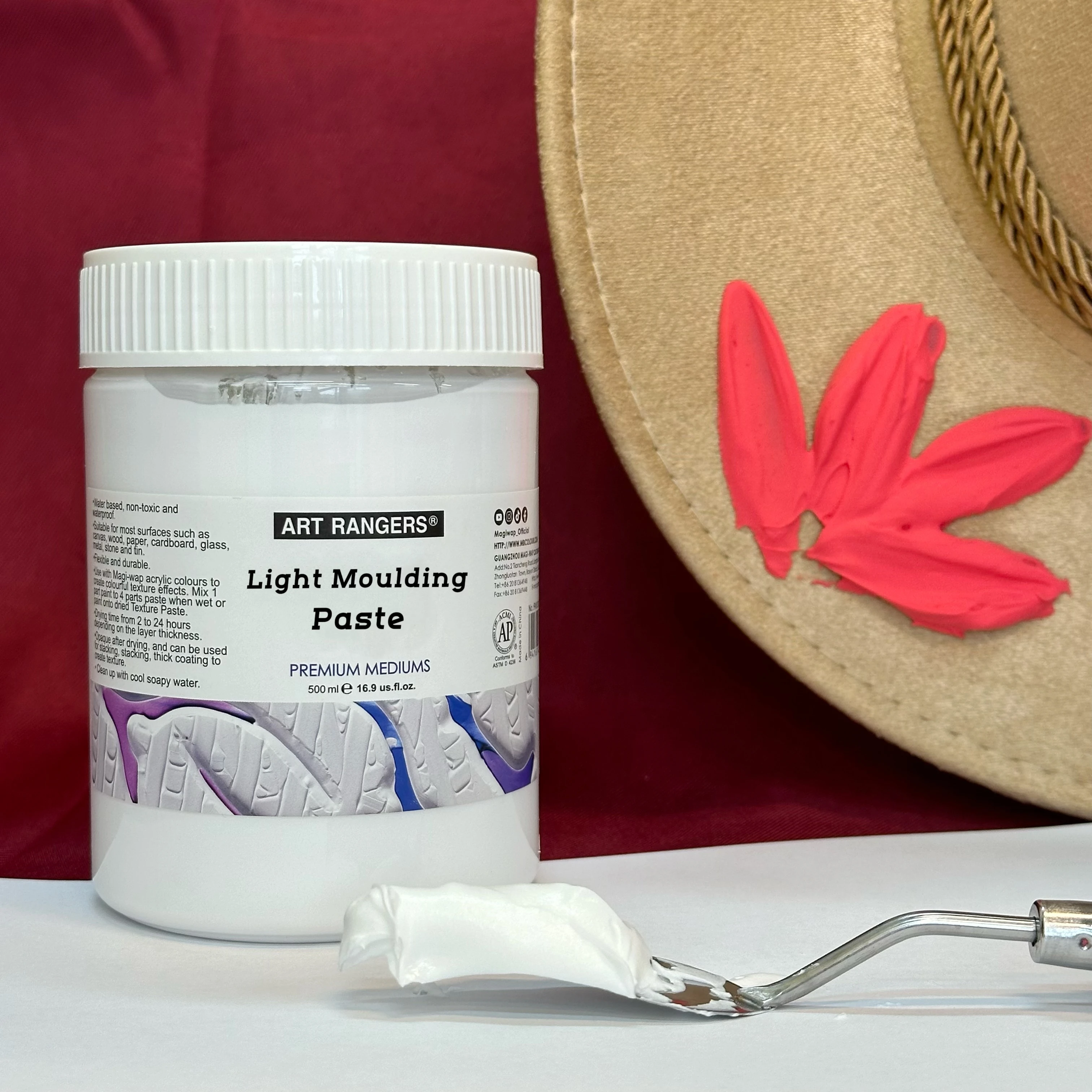 Art Ranger Light Moulding Paste 500 ml Acrylic Medium