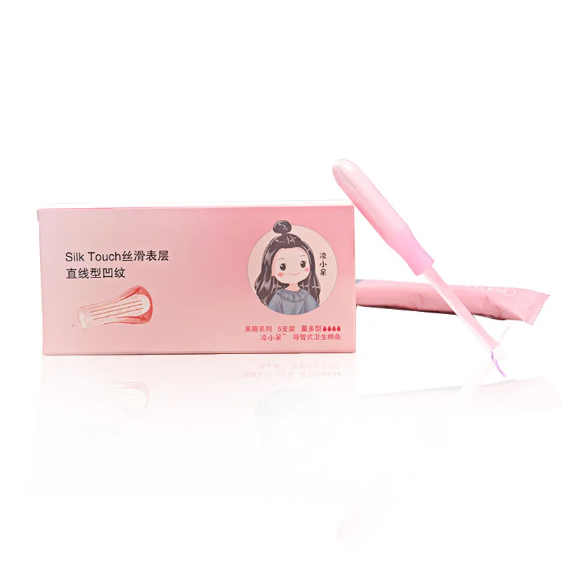 wholesale customized applicator tampons organic cotton soft tampons