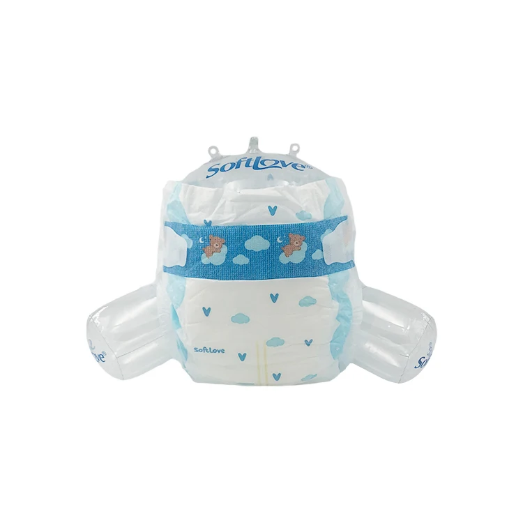 Softlove Wholesale Bulk Natural Soft Care Baby Diapers Disposable Diapers Pampering Nappies