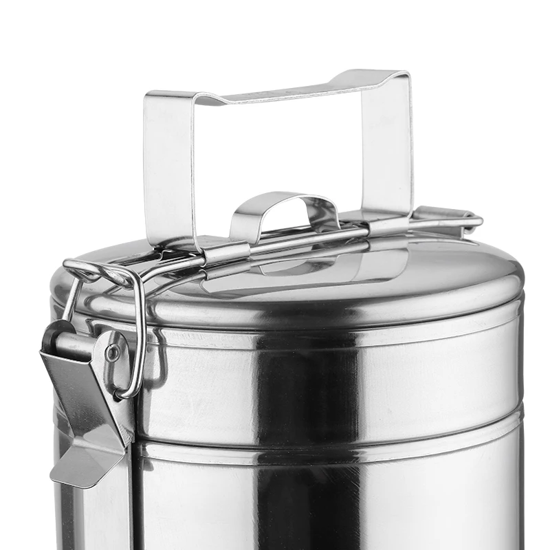 Лидер продаж пищевая банка tiffin bento из нержавеющей стали с двойной стенкой и изоляцией пищевой контейнер сумкой переносной 2