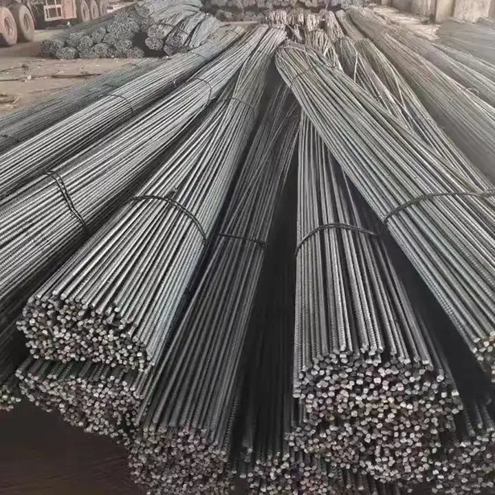 Chinese Manufacturers High Quality HRB400 Construction Concrete 12mm Reinforced Iron Rod Steel Prices Deformed Steel Rebar