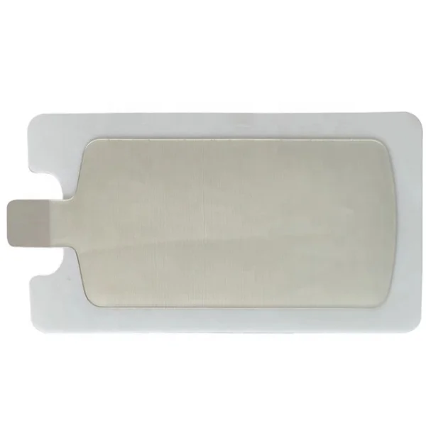 Disposable neutral electrode plate adhesive ESU grounding pad neutral electrode return plate with cable