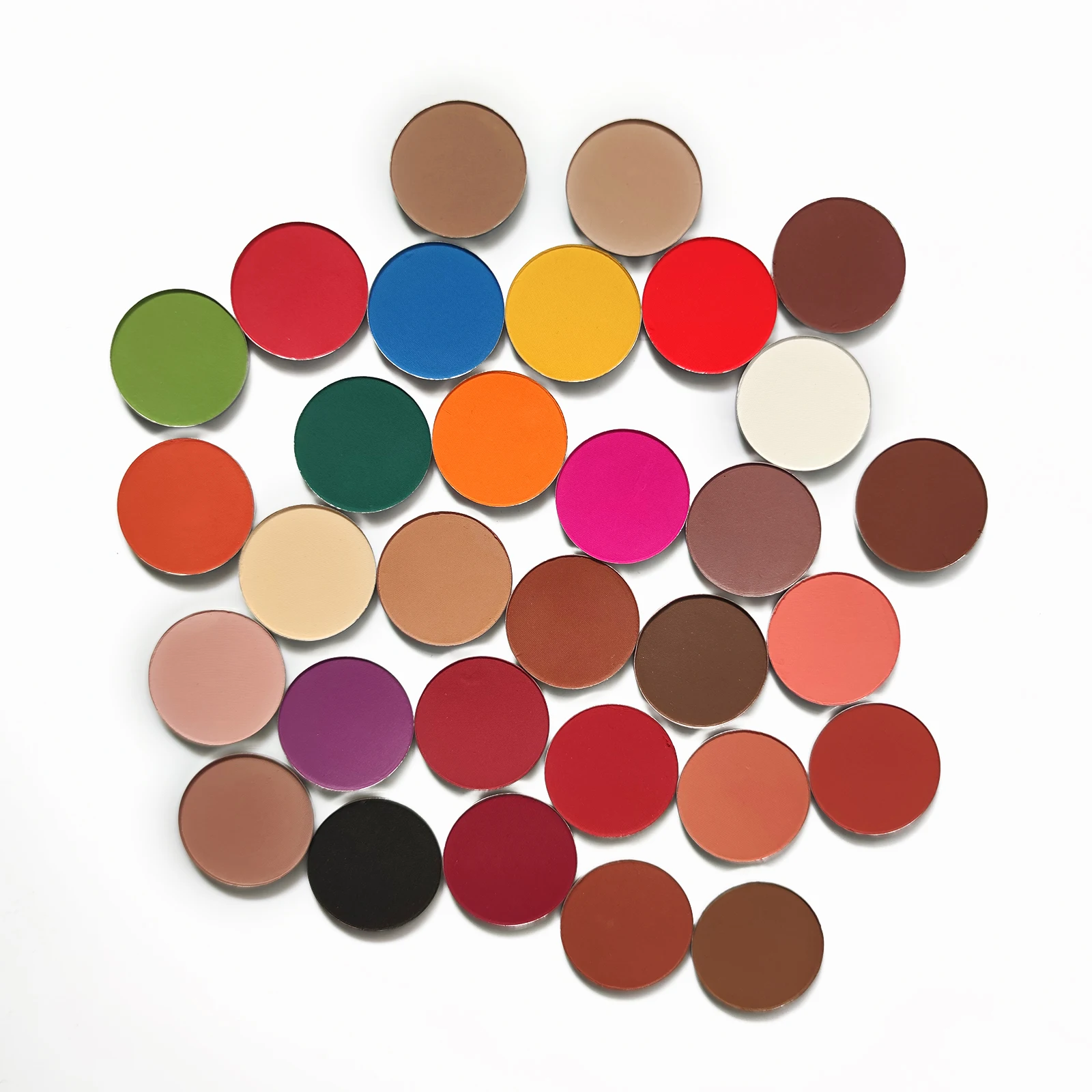 
77 colors pressed glitter eyeshadow palette private label eye shadow 