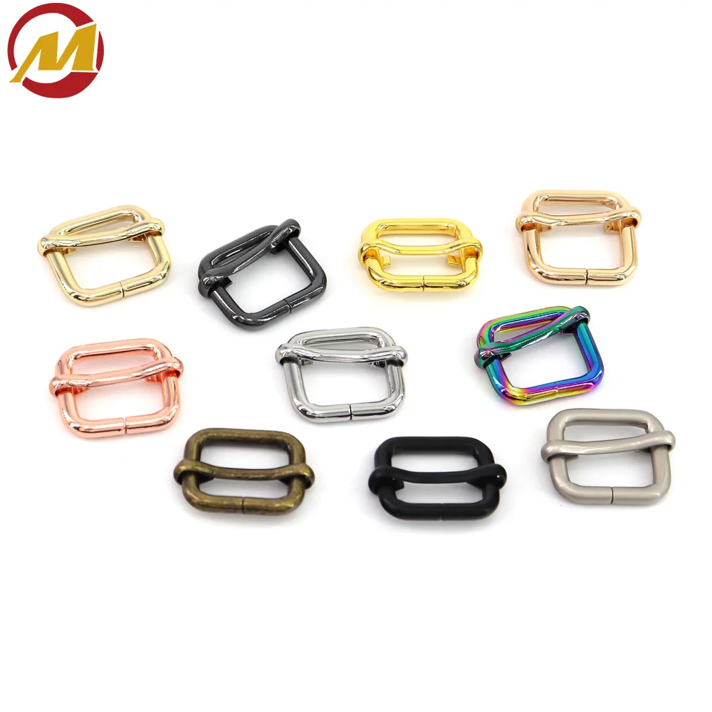 Select Size Metal Tri-Glide Strap Slider Buckle Hardware For Dog Collars/ Purses/Bags/Straps/Belts And Hardware Needs 10MM-50MM