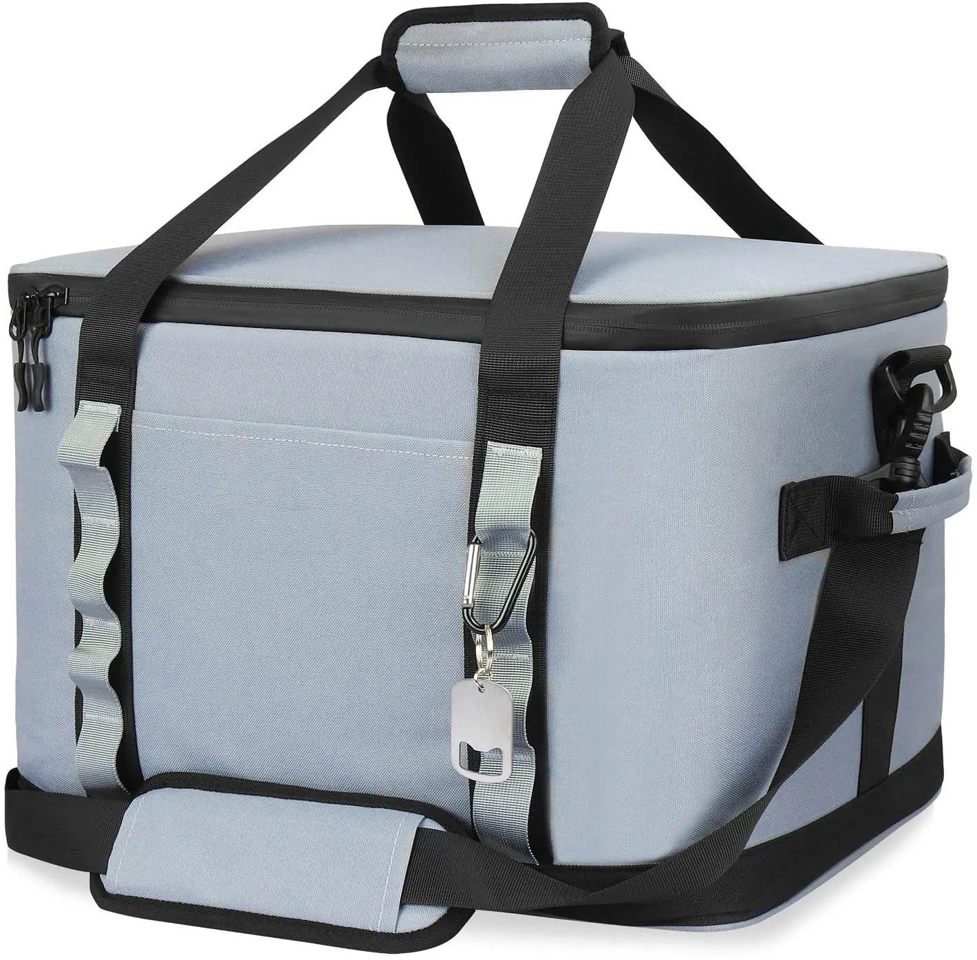 large capacity insulated lunch bag for kids eco reusable beach insulated lunch bag neoprene single bottle zip yiwu cooler bag
