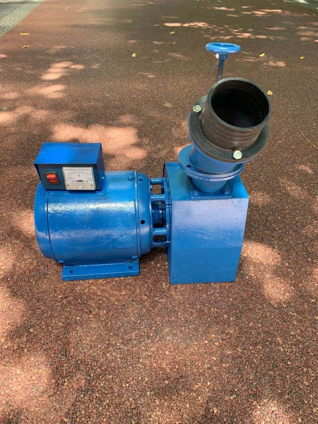 4000w with voltage indication terminal copper wire spot impact hydraulic generator horizontal 4kw