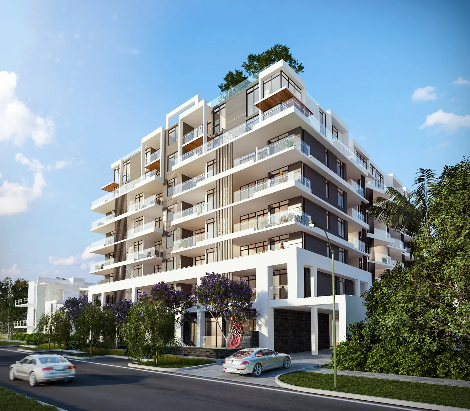 China Multi-story Prefabricated Light Steel House fast installation prefab house