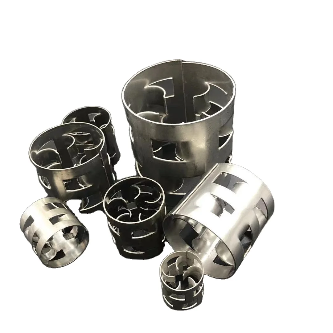 Metal Random Packing Tower packing Stainless steel Packing  Pall Ring for Chemical tower