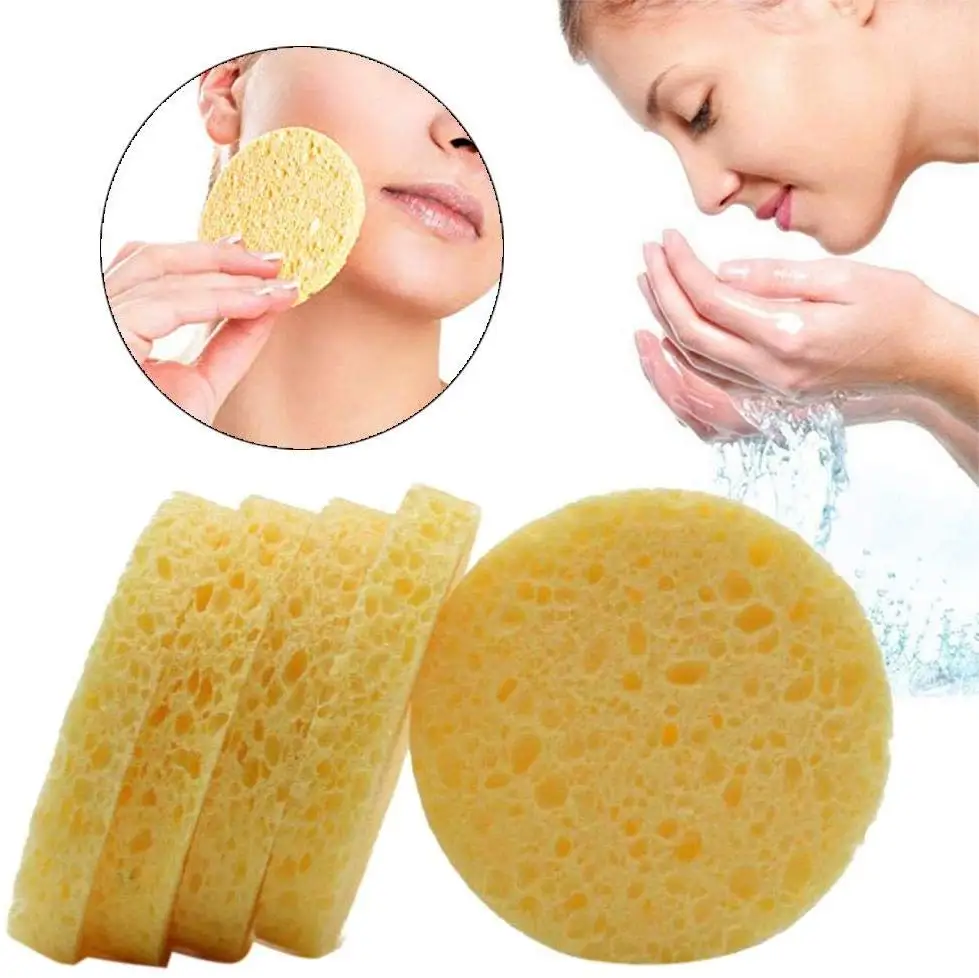2023 China Factory Supply Natural Facial Cleansing Compressed Cellulose Sponge