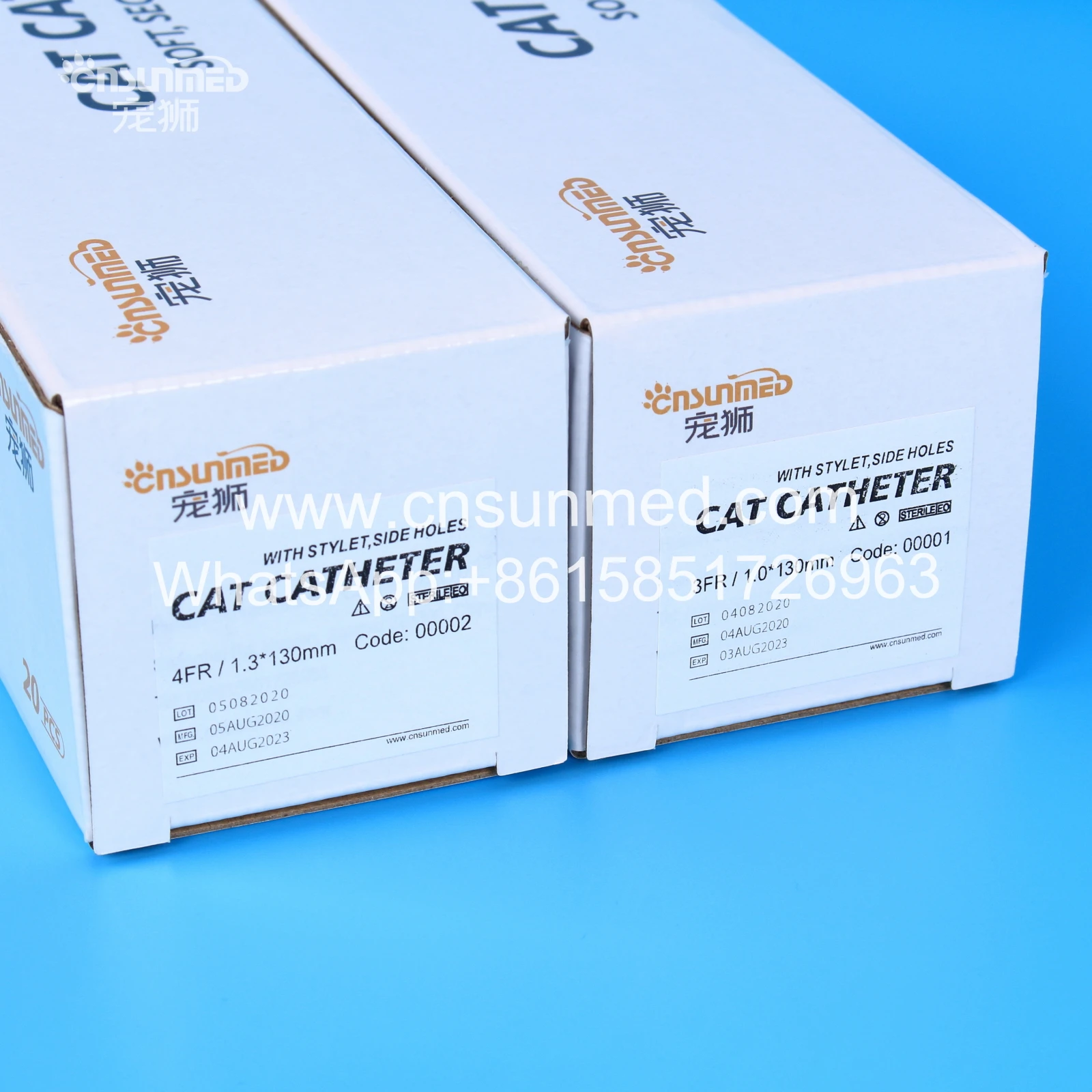 
1.0*130mm 3FR cat catheters with stylet side holes disposable urinary Veterinary urine sterile medical 