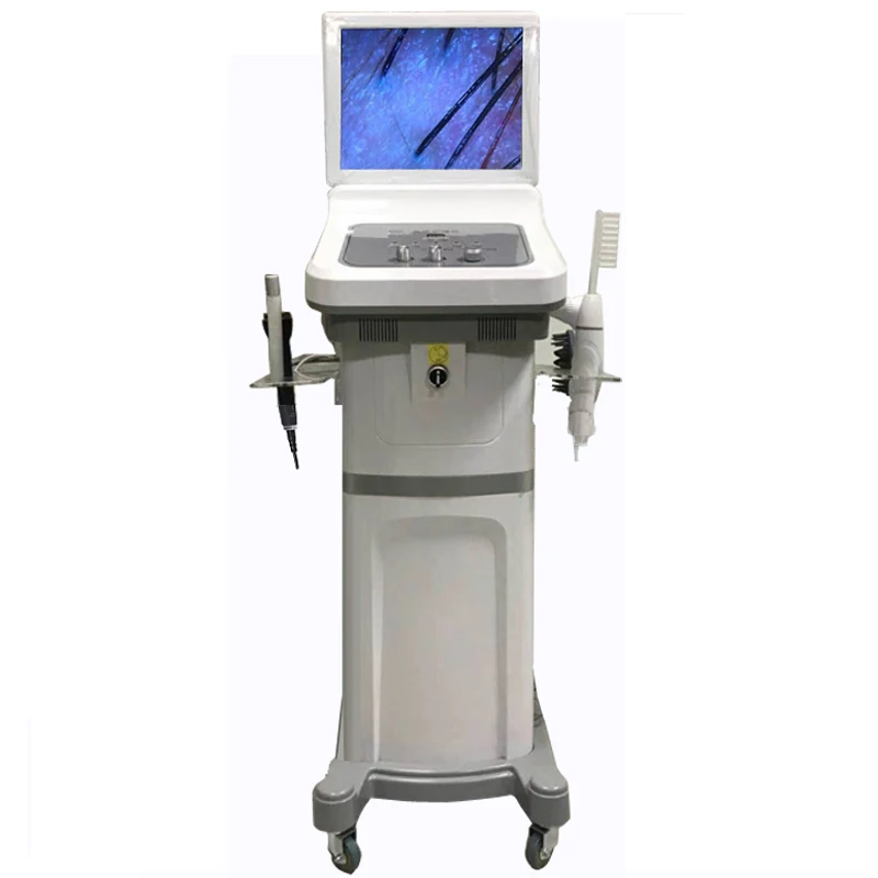 Профессиональный аппарат для ремонта поврежденных волос салона анализатор волосяного фолликула кожи