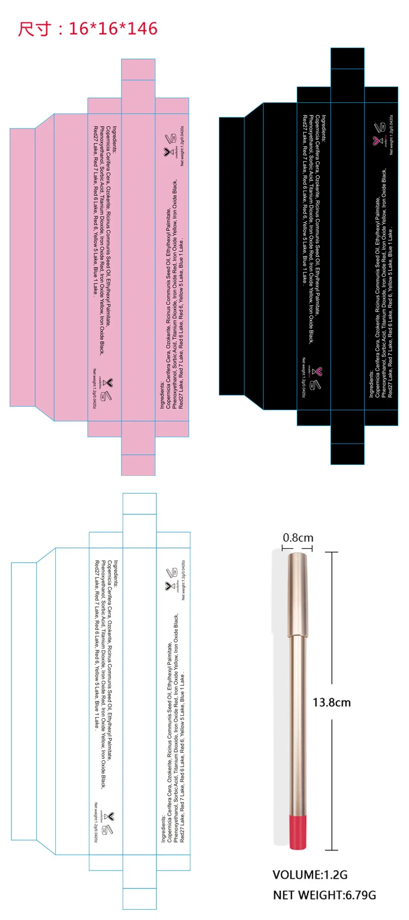 Best Quality 15 Colors Lip Liner Low MOQ Without logo Wholesales Waterproof Lip Liner