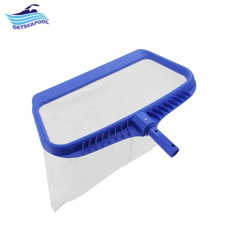 High Quality Swimming Pool Equipment And Cleaning Accessories Heavy Duty Density White Leaf Rake Pool Leaf Skimmer