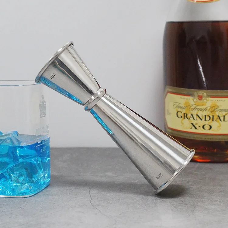 Wholesale Stainless Steel Mixing Jigger for Cocktail bar Use for Mixing Drink 30/60ml 1/2oz