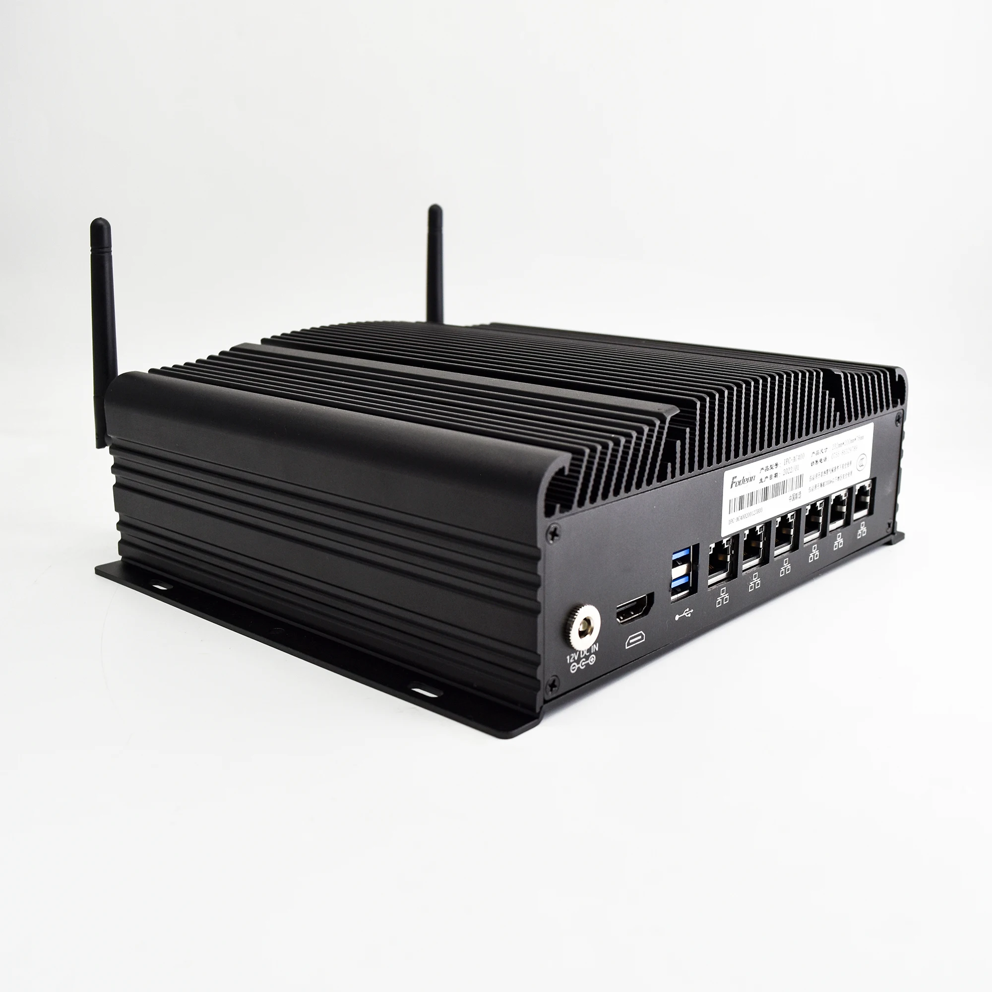 Fodenn Tigerlake-U Windows/Linux Intel Core 11th Gen X86 embedded GPIO CAN-OPEN HMI Industrial Computer