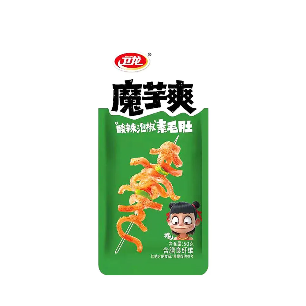 Vacuum packed delicious food weilong latiao snacks