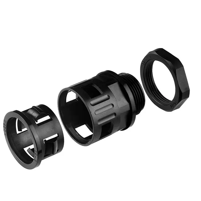 PG21 flexible cable conduit glands AD25 conduit Nylon flexible pipe fitting industrial conduit  Hose Glands