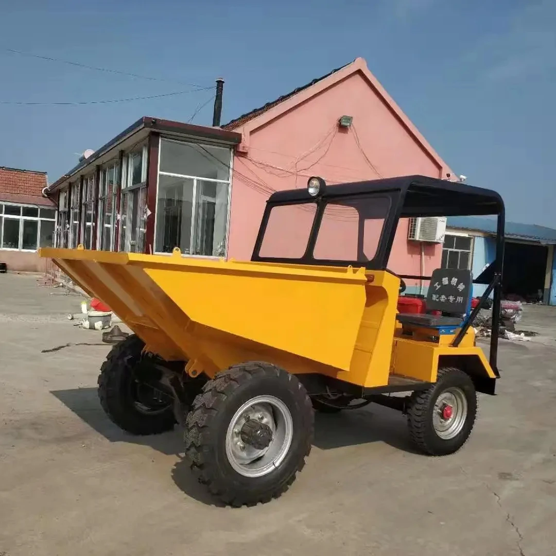 Hot Selling Diesel Mini Truck1Tons Dump Trucks Mine Site Dumper for Concrete Construction Agriculture