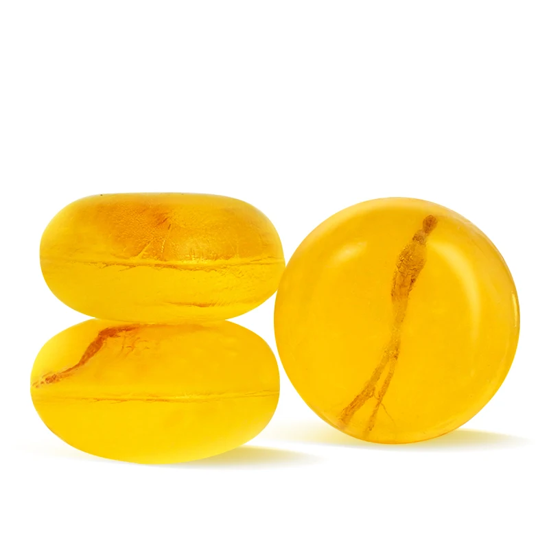 customize Whitening Removal Acne Face Soap Handmade Organic Crystal Herbal Body Face Washing Ginseng Soap