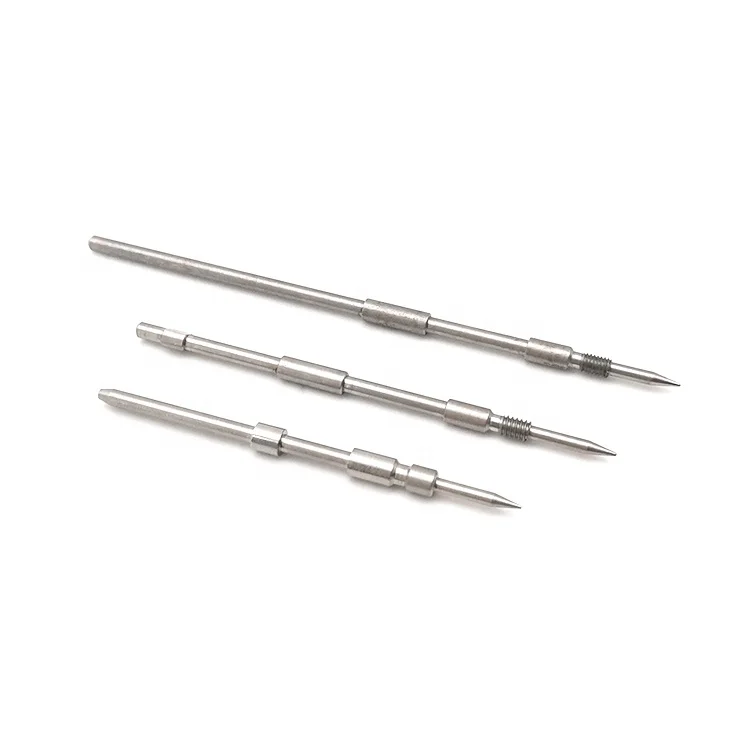 Custom Service CNC Turning Aluminum Knurled Shaft Copper Carbon Steel Shaft