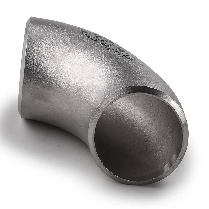 Wholesale Price LR Butt Weld 2 Inch 90 Degree Stainless Steel 304L SCH40S Elbow Pipe Fittings