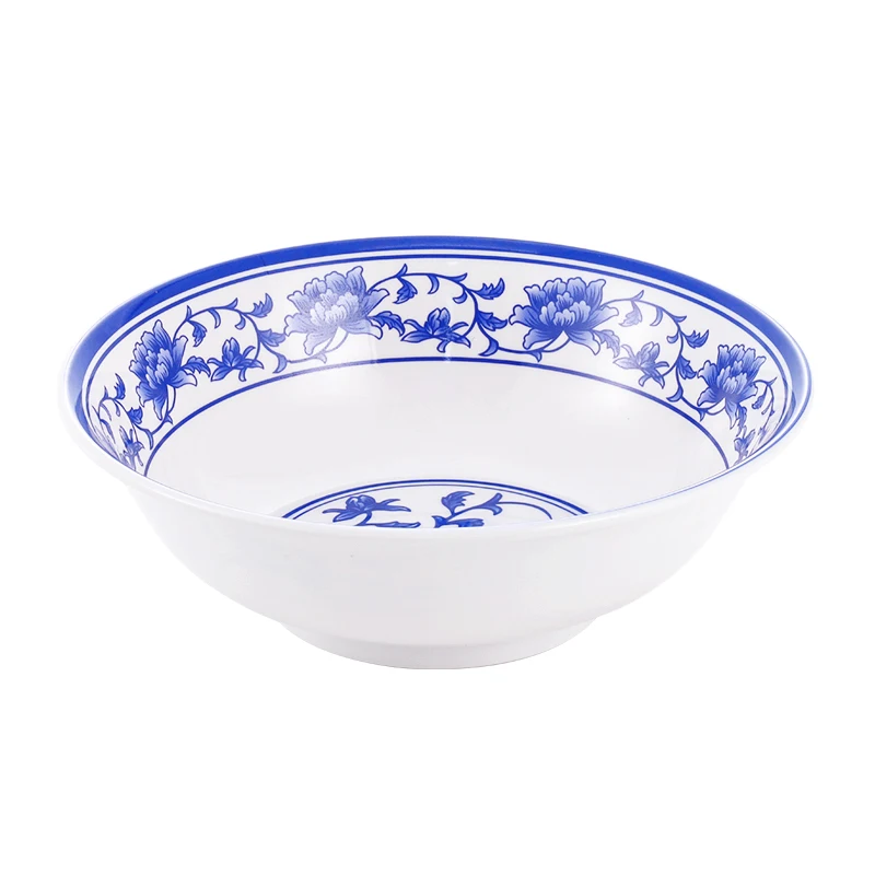 OEM 100% melamine dishes unbreakable plates and bowls melamine plates decal paper noodle ramen melamine bowl