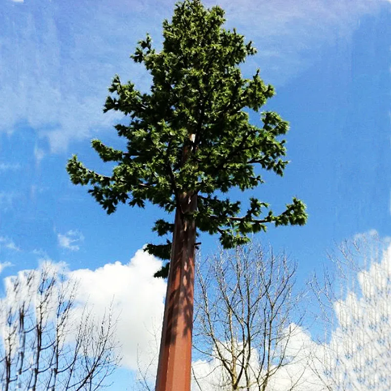 ODM 10M Pine Tree Cell Towers Disguised Artificial Bionic Cell phone Tower Camouflaged