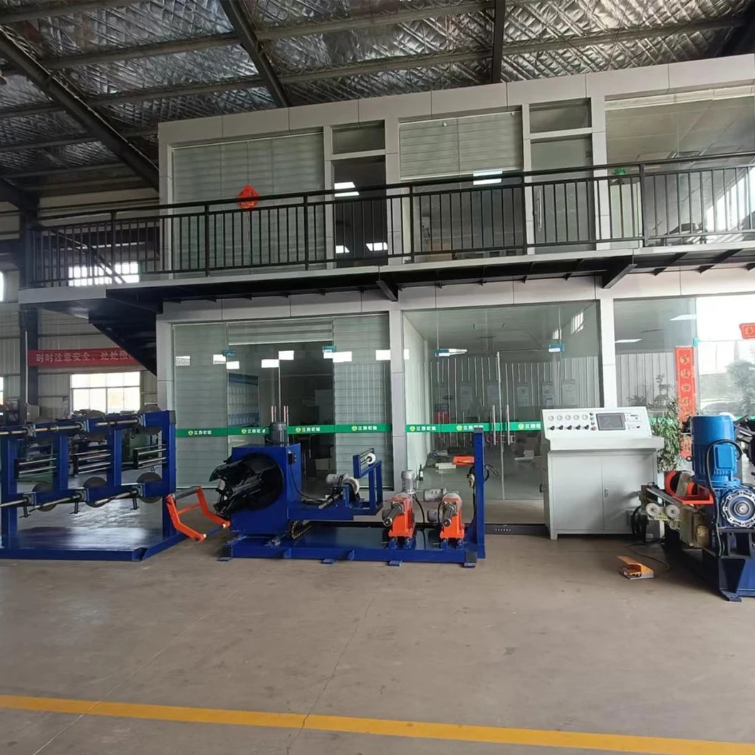 Transformer Double Single Layer Stereoscopic Triangle Roll Core Foil Winding Machine