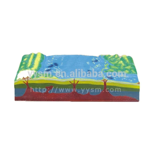 School Teaching Equipment Geographical Plate Tectonics And Earth Surface Configuration Model Geography teaching model