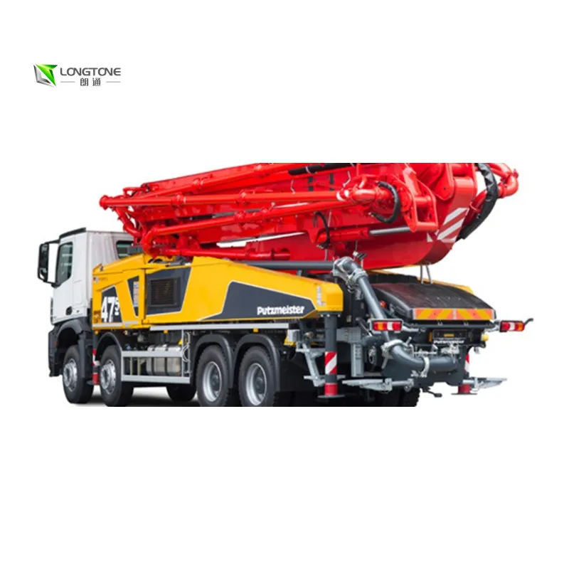 Low Price Fairly Used 2018 49m Sany benz Concrete Pump Truck Boom Pump Truck with Less  Hours Machines De Construction