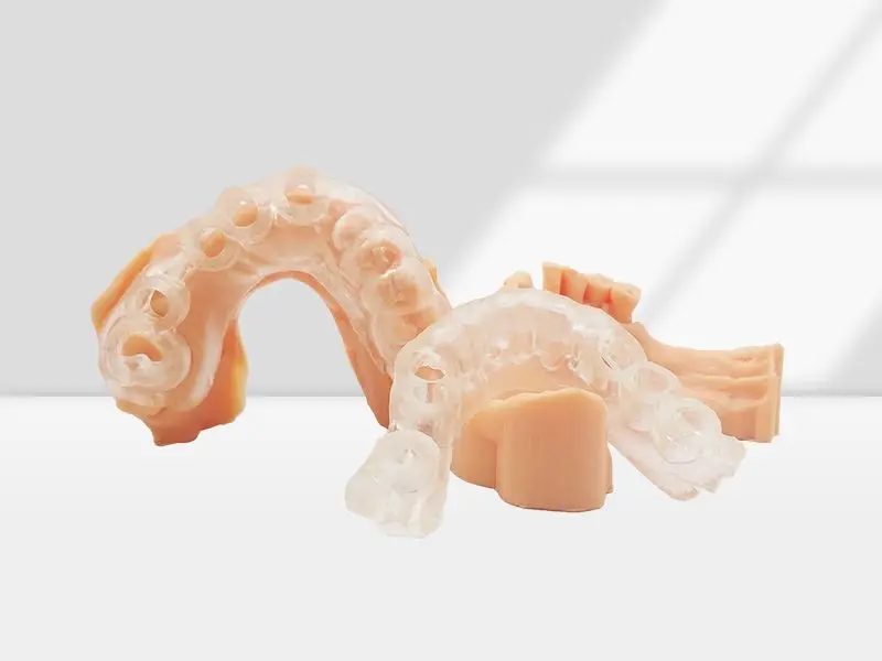 JAMG HE Dental Surgical Guide Resin Crystal Like  High Hardness  Dental SG Resin High precision Ash free Low ShrinkageResin