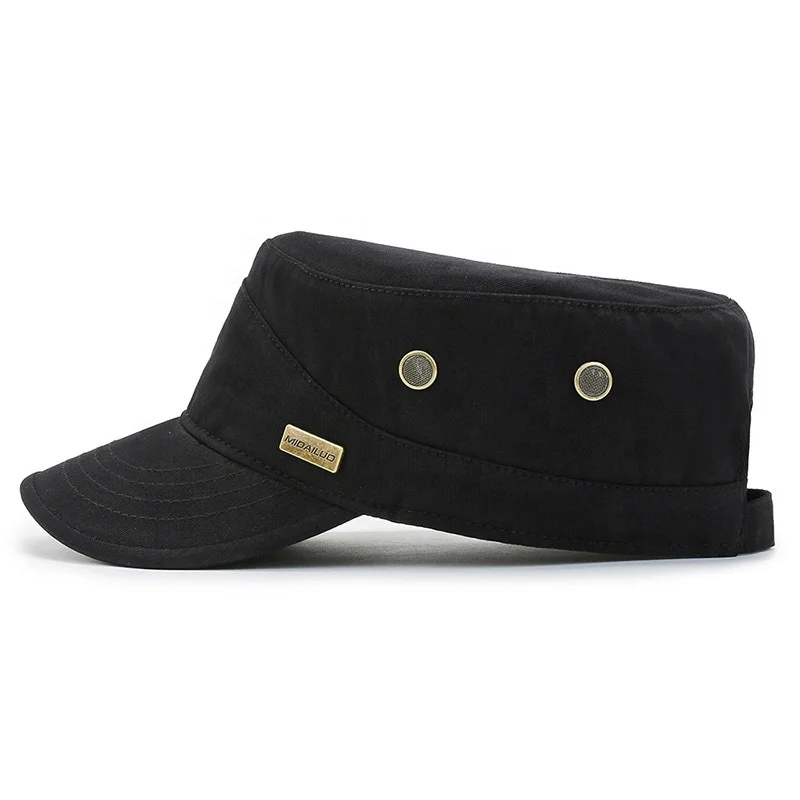 Vintage Cadet Patrol Hat Adjustable Good Quality Flat Top Hats