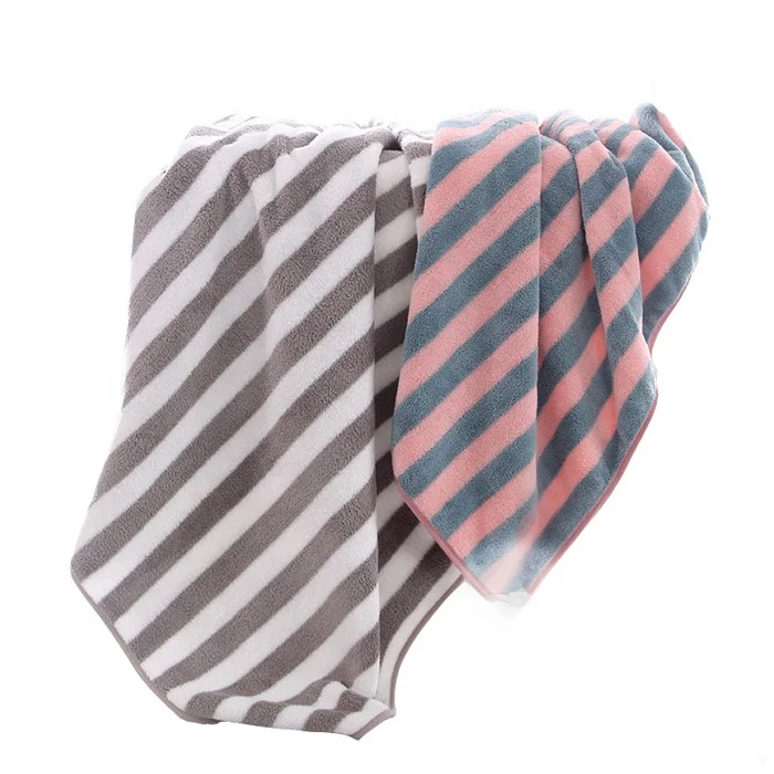 Coral velvet  towel set absorbent thick  high quality gift towel for bathroom towel