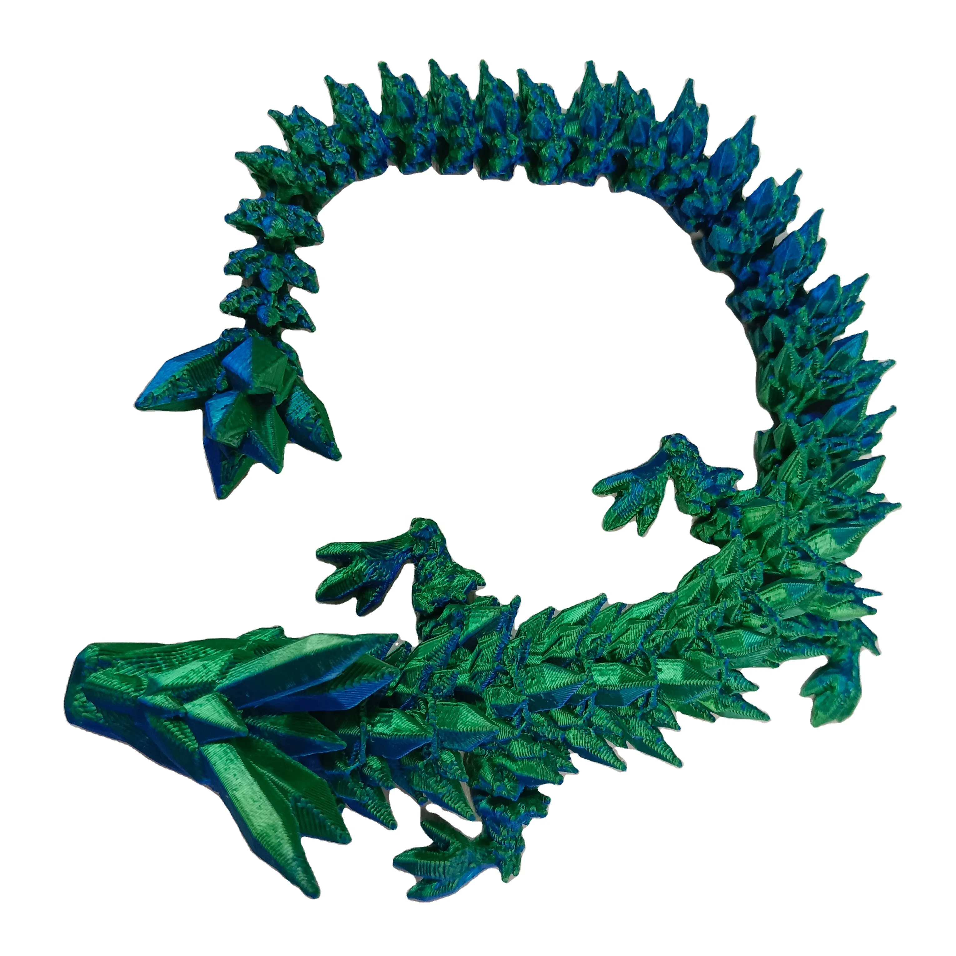 Custom Dragon Movable Jointed Parts FDM PLA 3d Printing Prototypes Service Guangdong CN