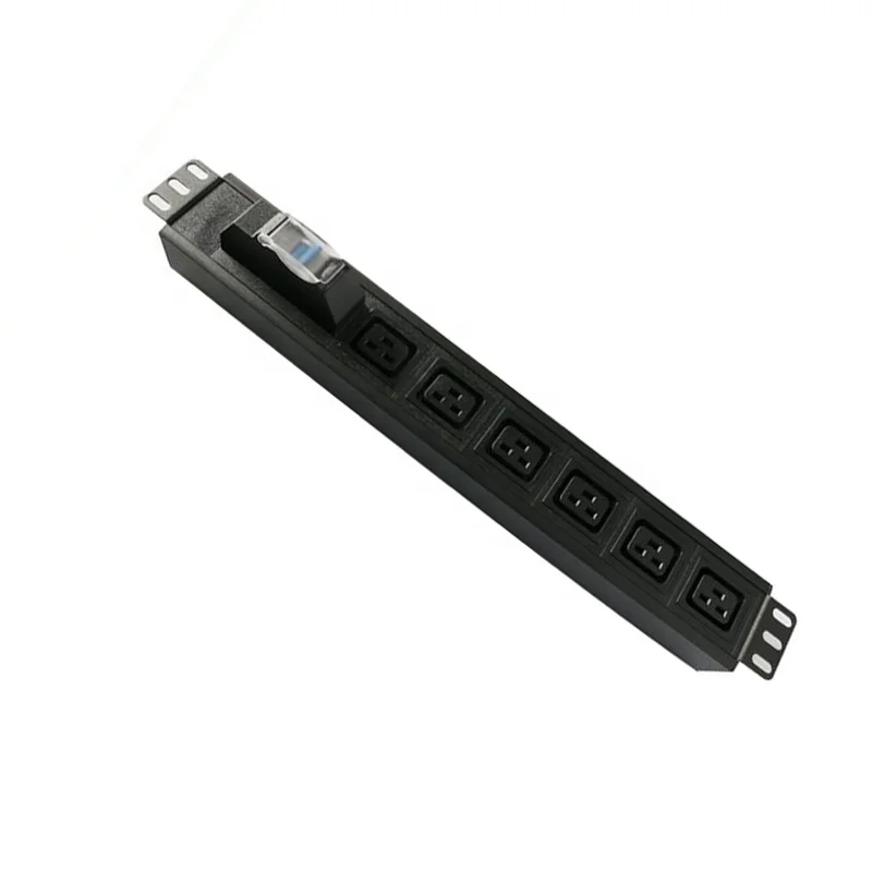  19 дюймов IEC C19 разъем PDU с автоматическим выключателем