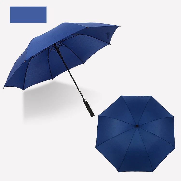 30'x8k Big size low MOQ straight umbrella with logo print custom golf umbrella