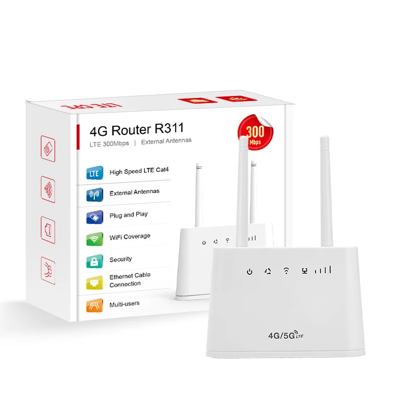 Заводская Sweden Лидер продаж 4G LTE CPE с SIM-слотом RJ45 RJ11 разблокировка сетевой маршрутизатор
