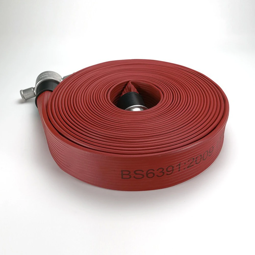 Factory price Customized PVC rubber 2.5inch 13bar 250psi Fire Fighting Hoses prices fire hose