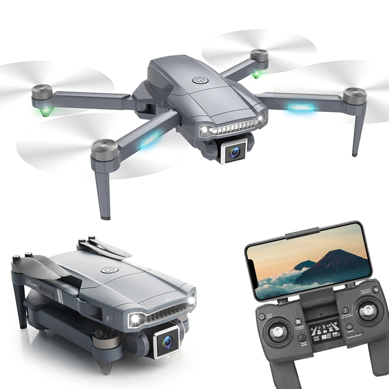 2000 Meters Long Range APP Wifi Remote Control Quadcopter Dron Foldable Led Professional GPS Drone With Double 6K HD Camera