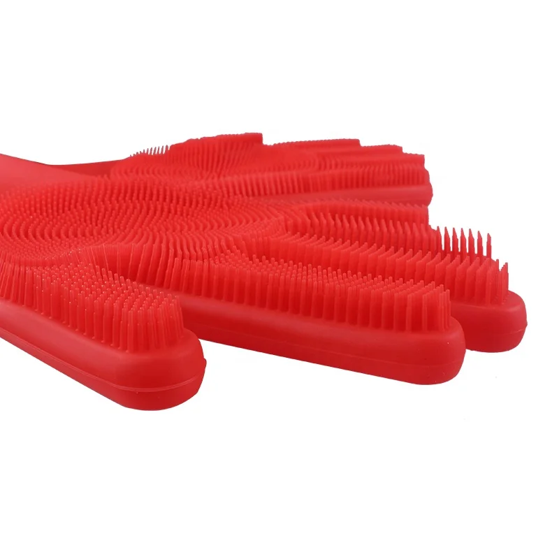 High Quality Eco-Friendly Waterproof  Heat Resistant Silicone Glove For Home